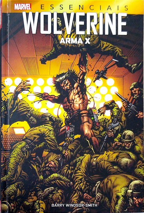 Gibi Wolverine: Arma X [marvel Essenciais] Autor Windsor-smith, Barry (2022) [seminovo]