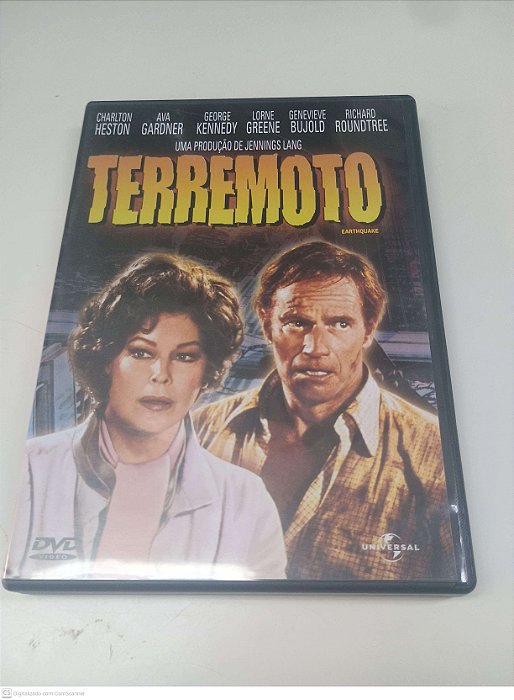 Dvd Terremoto Editora (1974) [usado]