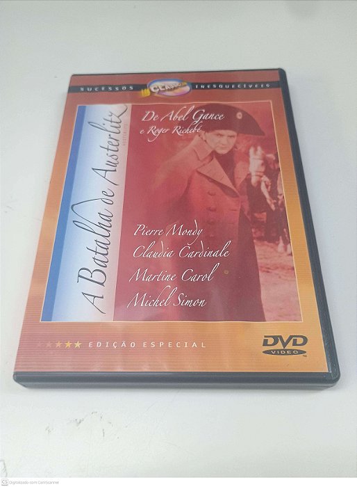 Dvd a Batalha Austerlity Editora (2003) [usado]