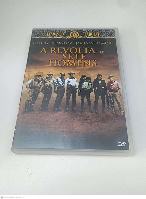 Dvd a Revolta dos Sete Homens Editora (2005) [usado]