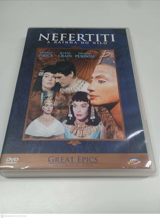 Dvd Nefertiti a Rainha do Nilo Editora (1961) [usado]