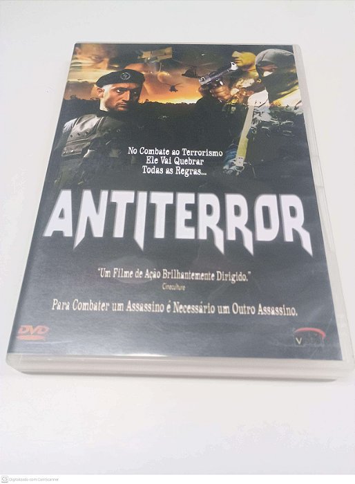 Dvd Antiterror Editora (2003) [usado]