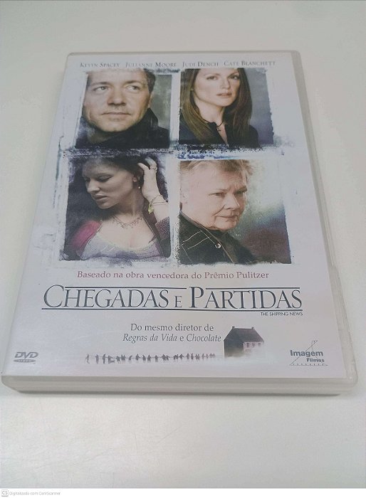 Dvd Chegadas e Partidas Editora (2002) [usado]