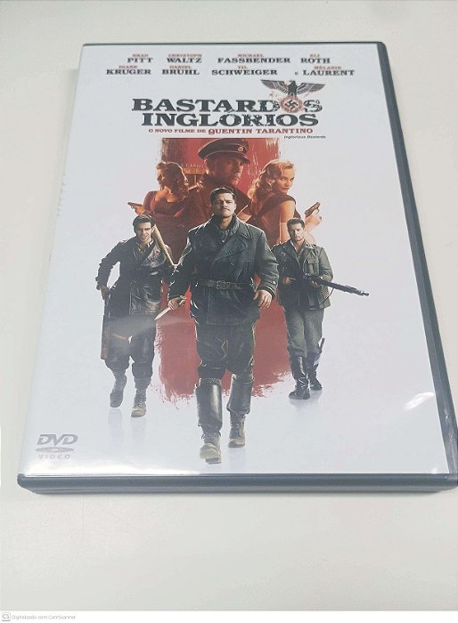 Dvd Bastardos Inglorios Editora (2009) [usado]