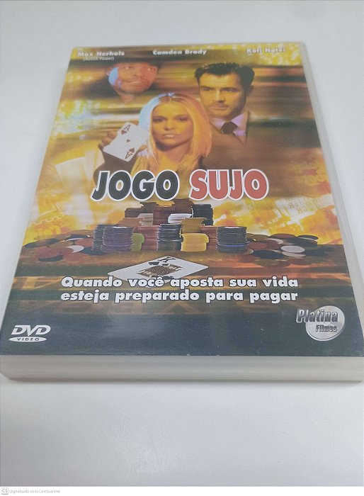 Dvd Jogo Sujo Editora (2005) [usado]