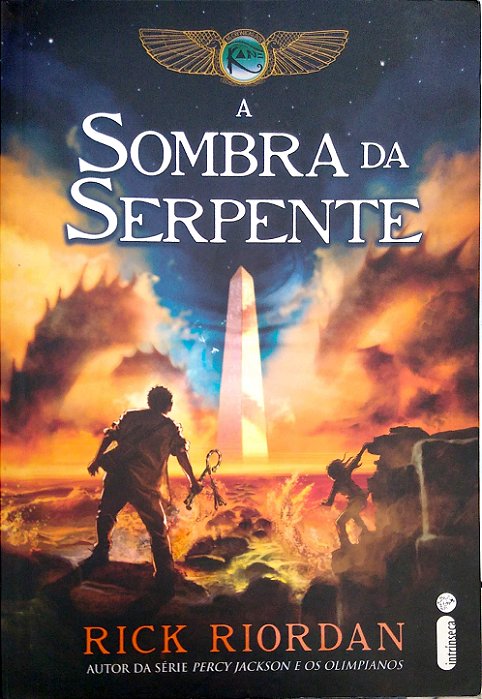 Livro a Sombra da Serprente [as Crônicas de Kane; 3] Autor Riordan, Rick (2012) [seminovo]
