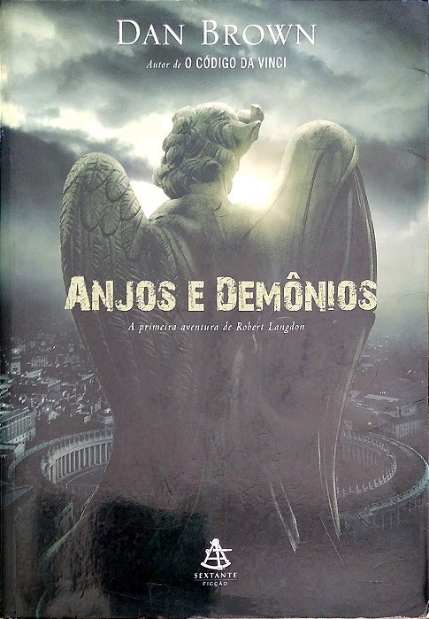 Livro Anjos e Demônios (capa do Filme) [robert Langdom; 1] Autor Brown, Dan (2004) [usado]