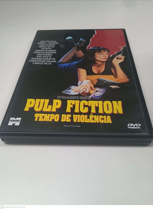Dvd Pulp Fiction: Tempo de Violencia Editora (1994) [usado]