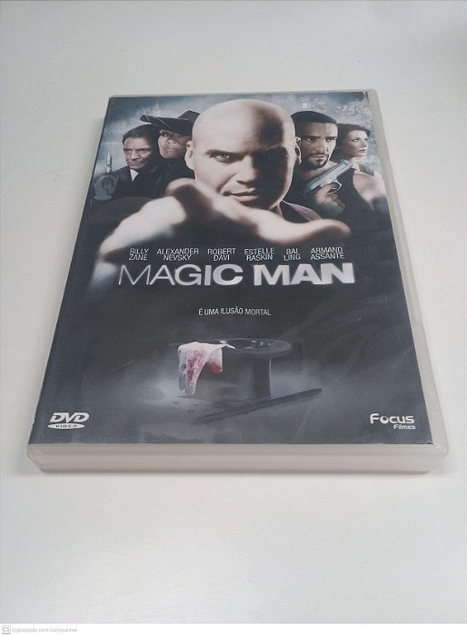 Dvd Magic Man Editora (2009) [usado]