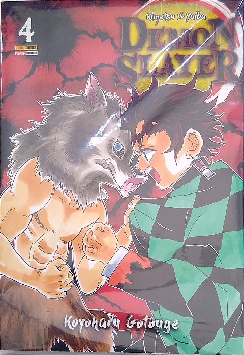 Gibi Demon Slayer: Kimetsu no Yaiba #4 Autor Koyoharu Gotouge (2020) [usado]