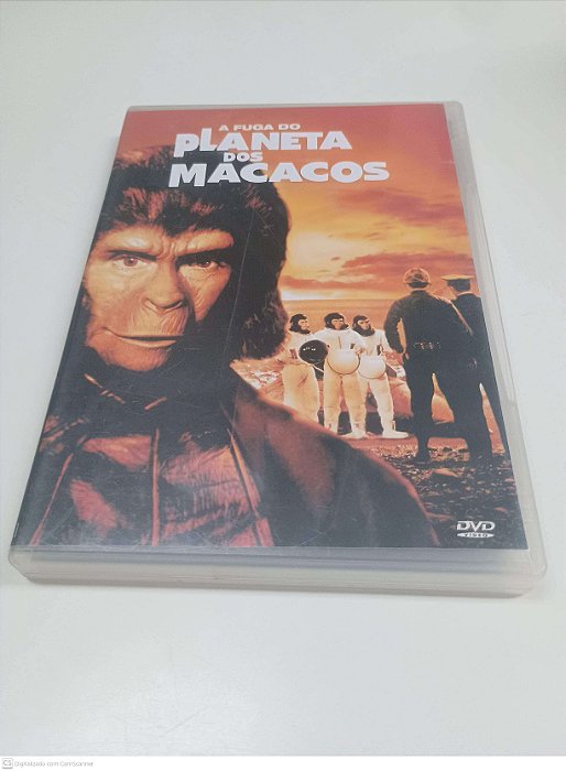 Dvd a Fuga do Planeta dos Macacos Editora (2005) [usado]