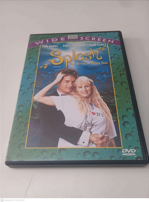 Dvd Splash: Uma Sereia em Minha Vida Editora (1994) [usado]