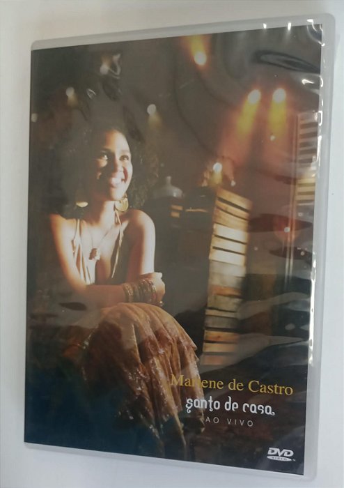 Dvd Mariene de Castro - Santo de Casa Editora (2010) [usado]