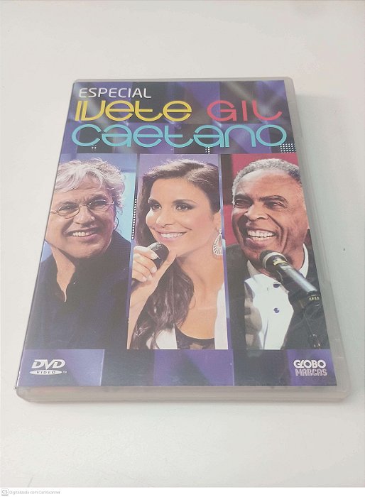 Dvd Especial Ivete Gil Caetano Editora (2012) [usado]