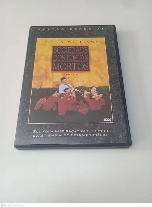 Dvd Sociedade dos Poetas Mortos Editora (1997) [usado]