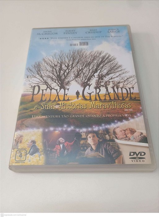 Dvd Peixe Grande e suas Historias Maravilhosas Editora (2003) [usado]