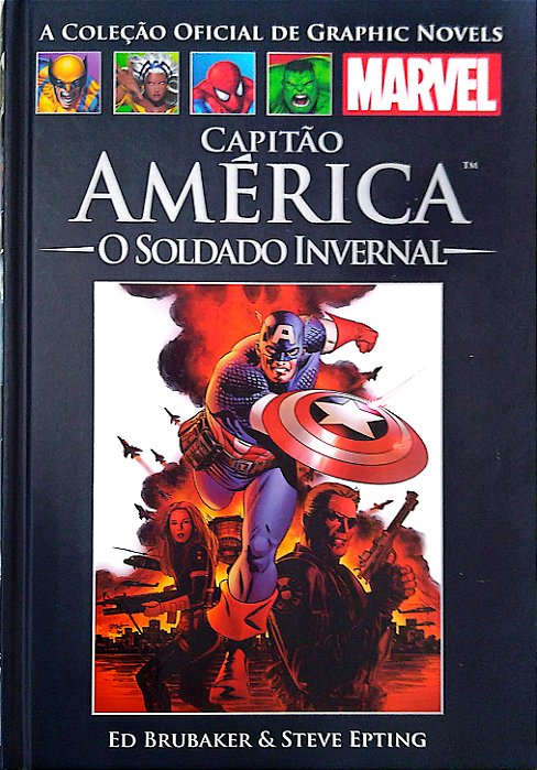 Gibi a Coleção Oficial de Graphic Novels Marvel #45 Autor Brubaker, Ed (2014) [seminovo]