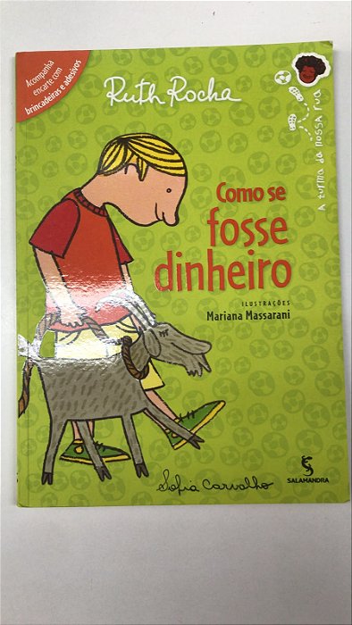 Livro Como Se Fosse Dinheiro Autor Rocha, Ruth (2010) [usado]