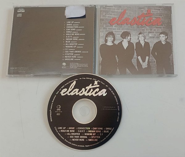 Cd Álbum de 1995 Interprete Elastica (1995) [usado]