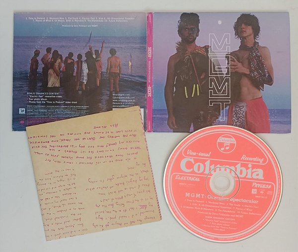 Cd Oracular Spetacular Interprete Mgmt (2008) [usado]