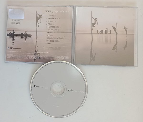 Cd Dejarte de Amar Interprete Camila (2010) [usado]
