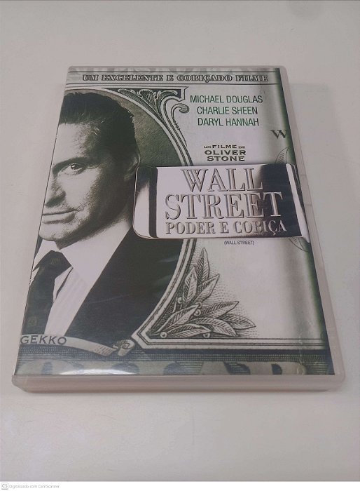 Dvd Wall Street: Poder e Cobiça Editora (2010) [usado]