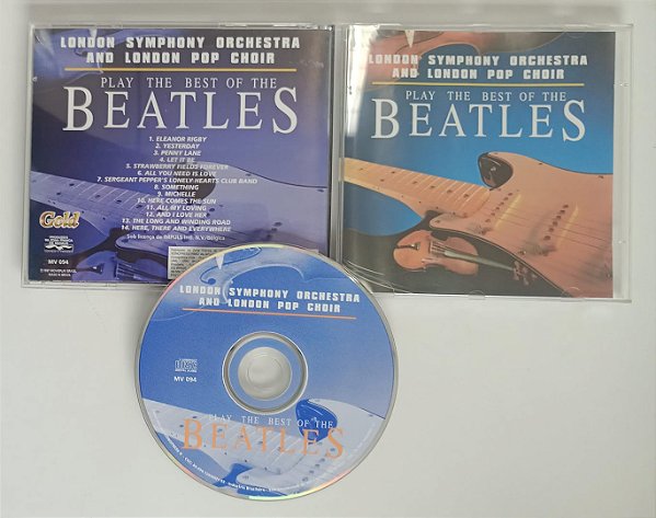 Cd Play The Best Of The Beatles Interprete Orquestra (1997) [usado]