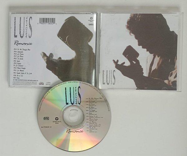 Cd Romance Interprete Luis Miguel (1992) [usado]