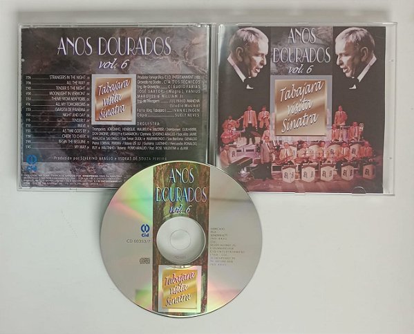Cd Visita Sinatra / Anos Dourados Vol. 6 Interprete Orquestra Tabajara [usado]
