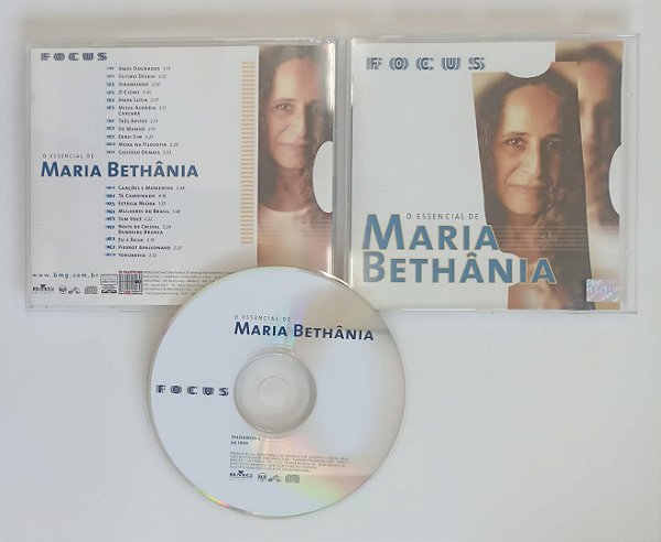 Cd Focus [coletânea] Interprete Maria Bethânia (1999) [usado]