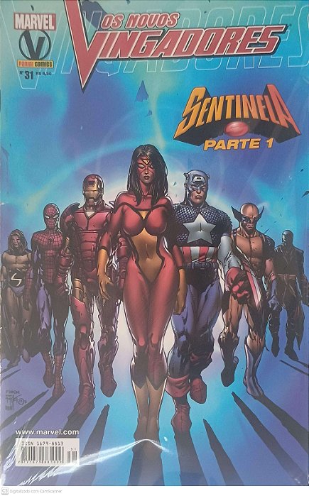 Gibi os Novos Vingadores Nº 31 Autor Lopes, Fernando (2006) [seminovo]