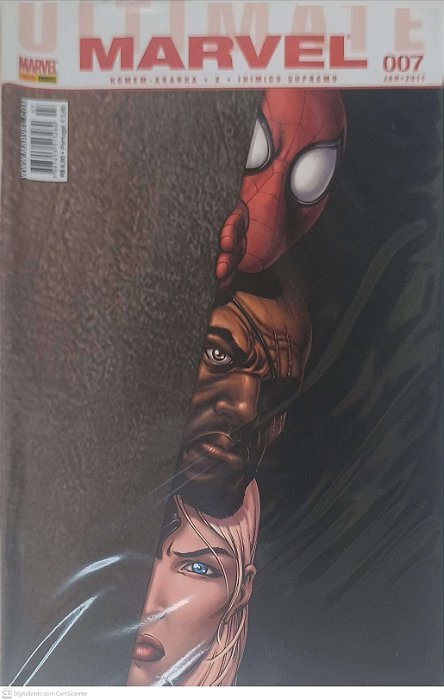 Gibi Ultimate Marvel Nº 7 Autor Saladino, Rogerio (2011) [seminovo]