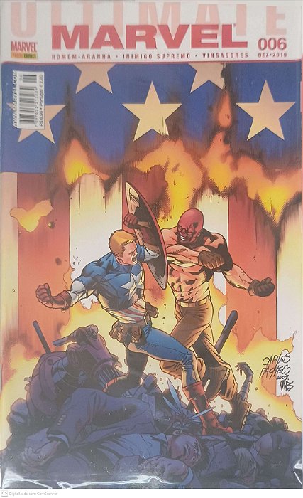 Gibi Ultimate Marvel Nº 6 Autor Saladino, Rogério (2010) [seminovo]