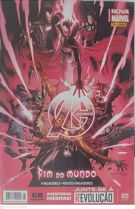 Gibi os Vingadores Nº 25 Autor Guerrino, Rodrigo (2015) [seminovo]