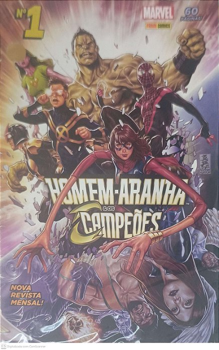 Gibi Homem-aranha & os Campeões Nº 1 Autor Pimentel, Carol (2018) [seminovo]