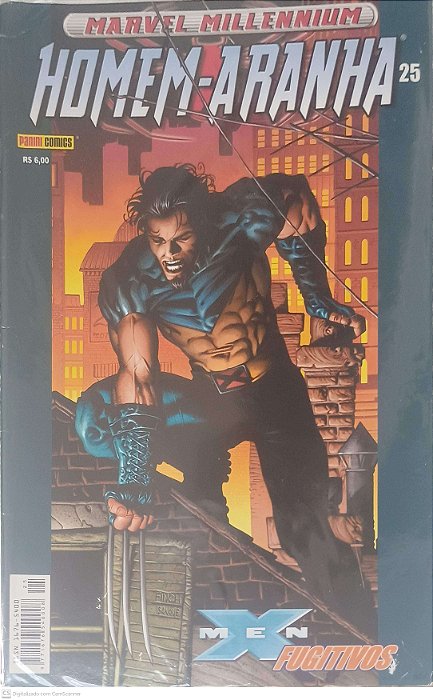 Gibi Marvel Millennium Homem-aranha Nº 25 Autor Lopes, Fernando (2004) [seminovo]