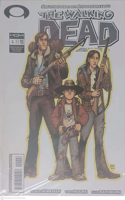 Gibi The Walking Dead Nº 3 Autor Costa, Carlos Eduardo Alves (2012) [seminovo]