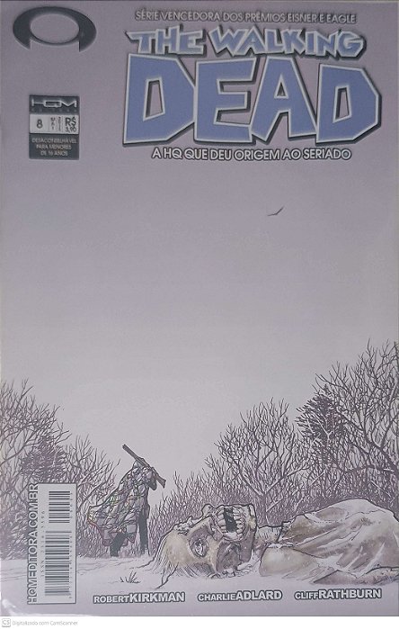 Gibi The Walking Dead Nº 8 Autor Costa, Carlos Eduardo Alves (2013) [seminovo]