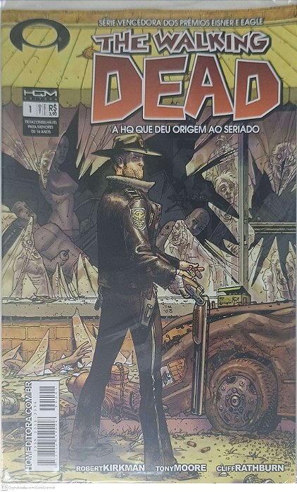 Gibi The Walking Dead Nº 1 Autor Costa, Carlos Eduardo Alves (2013) [seminovo]
