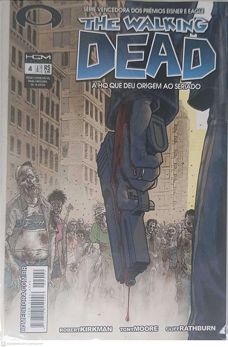 Gibi The Walking Dead Nº 4 Autor Costa, Carlos Eduardo Alves (2013) [seminovo]