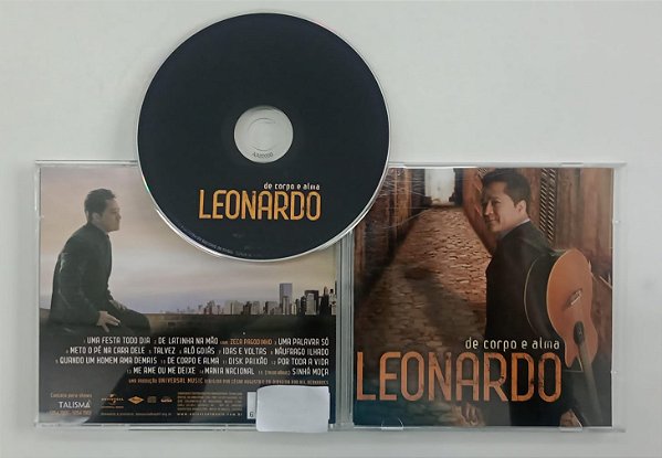Cd de Corpo e Alma Interprete Leonardo (2006) [usado]