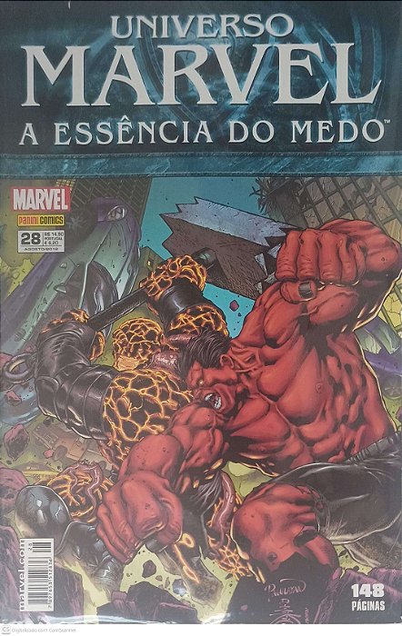 Gibi Universo Marvel: a Essencia do Medo Nº 28 Autor Guerrino, Rodrigo (2016) [seminovo]