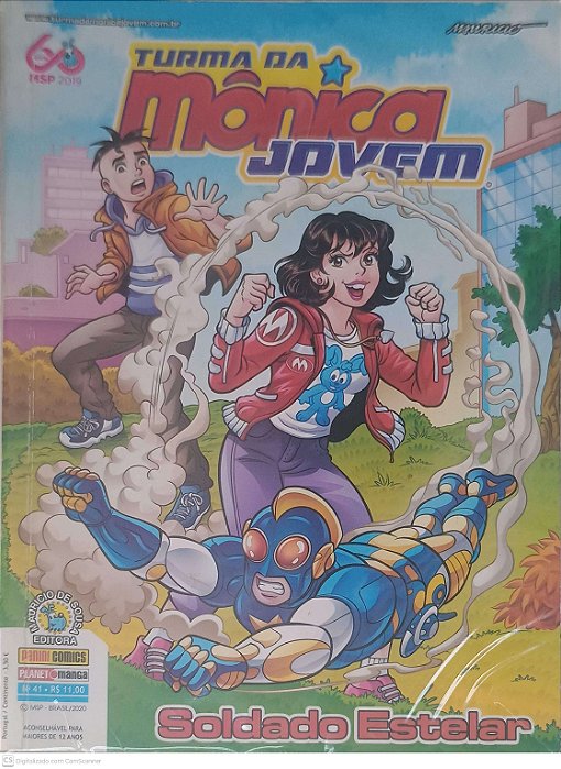 Gibi Turma da Mônica Jovem: Soldado Estelar Nº 41 Autor Sousa, Mauricio de (2020) [seminovo]