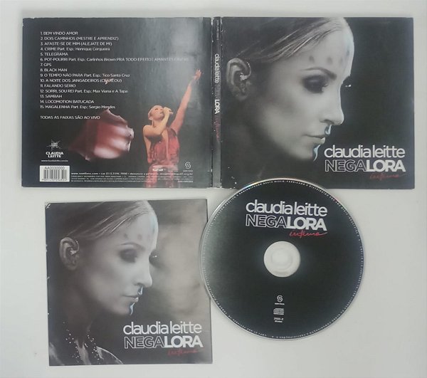 Cd Nega Lora Íntimo Interprete Claudia Leitte (2012) [usado]
