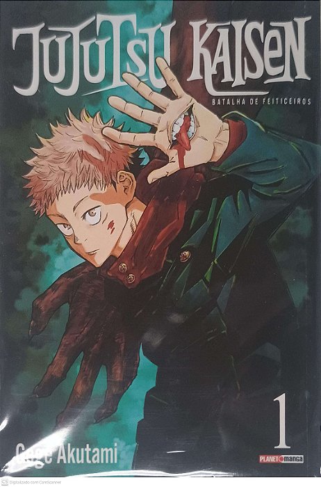 Gibi Jujutsu Kaisen Nº 1 Autor Akutami, Gege (2020) [seminovo]