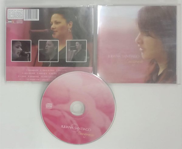 Cd Consagração Interprete Juliana Santiago [usado]
