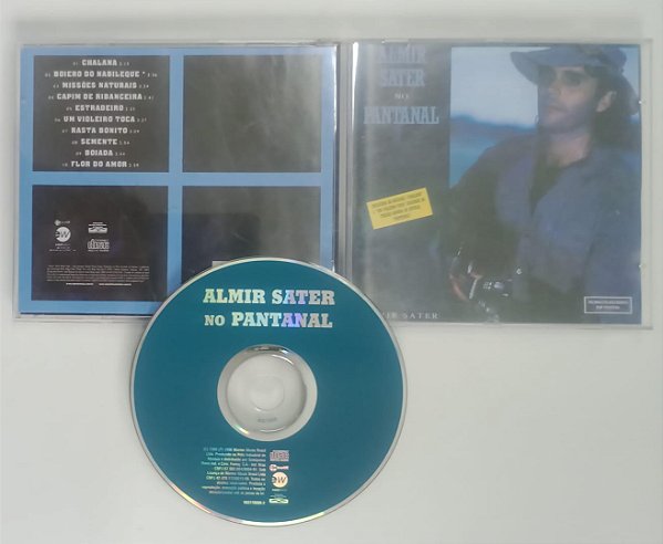 Cd no Pantanal Interprete Almir Sater (1996) [usado]