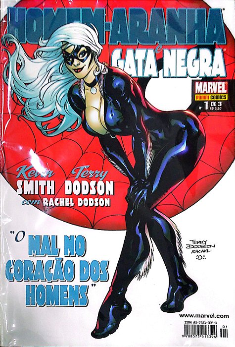 Gibi Homem-aranha e Gata Negra #1 Autor Smith, Kevin (2006) [usado]