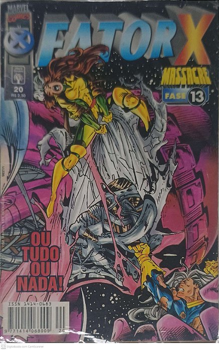 Gibi Fator X: Massacre Nº 13 Autor Case, Richard (2000) [seminovo]