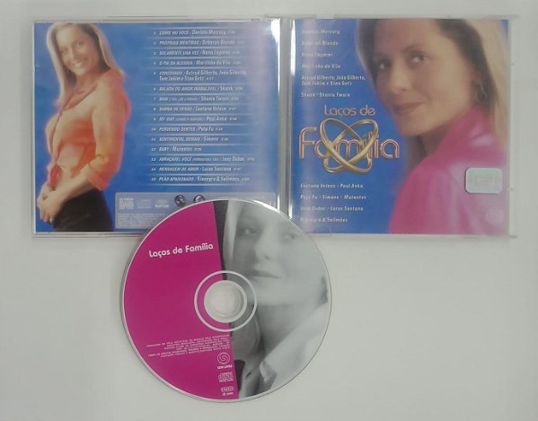 Cd Laços de Família - Trilha Nacional Interprete Vários Artistas (2000) [usado]